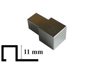 NAROŻNIK DO LISTWY WYKOŃCZENIOWEJ CHROM Q11