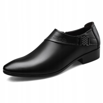 ELEGANCKIE BUTY MĘSKIE WIZYTOWE SKÓRZANE
