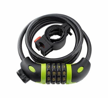 ZABEZPIECZENIE ZAPIĘCIE ROWER LINKA SZYFR GERDA COMB FLEX wym. 1200/10 mm