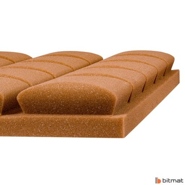 Акустический поглотитель, акустические панели, шумоизоляция, битмат, выпуклый куб