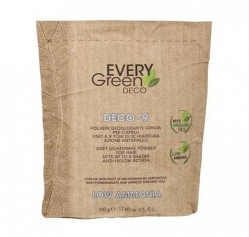 EVERY GREEN DECO 9 ROZJAŚNIACZ włosów bez amoniaku