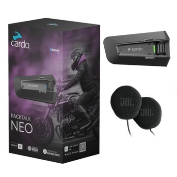 Interkom motocyklowy CARDO Packtalk NEO 1 ZESTAW