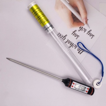 КУХОННЫЙ ТЕРМОМЕТР ЭЛЕКТРИЧЕСКИЙ ЗОНД С ЗОНДОМ ДЛЯ ПРИГОТОВЛЕНИЯ МАСЛА ВИНО