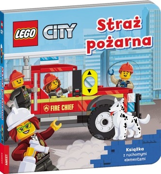 LEGO PPS6001 CITY Straż pożarna. Książka z ruchom