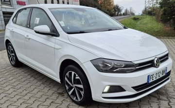 Volkswagen Polo VI Hatchback 5d 1.0 TSI 95KM 2019 Volkswagen Polo 1.0 TSI 95KM Tablet Alufelgi Tempomat STYLE Benzyna 95KM