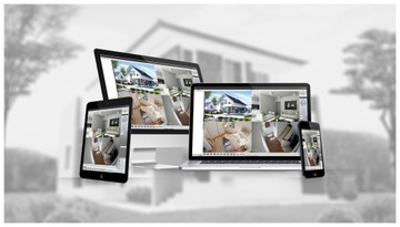 4 камеры видеонаблюдения, регистратор AHD IP 5 MPX