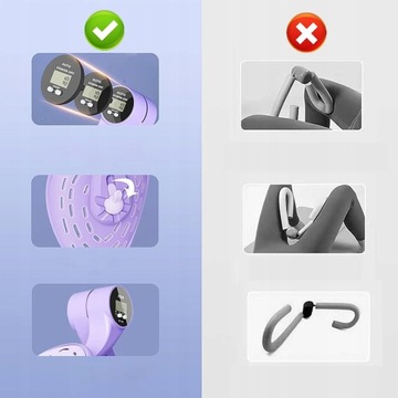 УСТРОЙСТВО ДЛЯ ТРЕНИРОВКИ ДЛЯ ТАЗОВЫХ МЫШЦ С ЖК-дисплеем