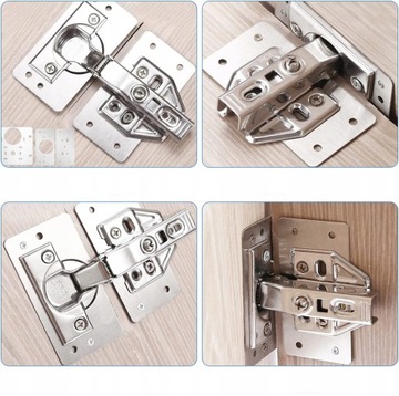 РЕМОНТНАЯ НАКЛАДКА ПЕТЛИ ДЛЯ РЕМОНТА ШКАФА 8x