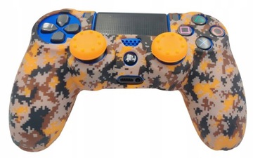 ETUI SILIKON OSŁONA POKROWIEC NA PADA PS4 +2 GRIPY