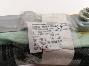 AUDI A3 8V SPORTBACK 5D ZÁVĚS VZDUCHOVÉ AIRBAG ORIGINÁLNÍ