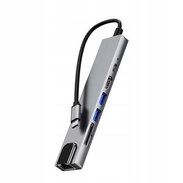 Adapter koncentratora Ethernet typu C Wieloportowe