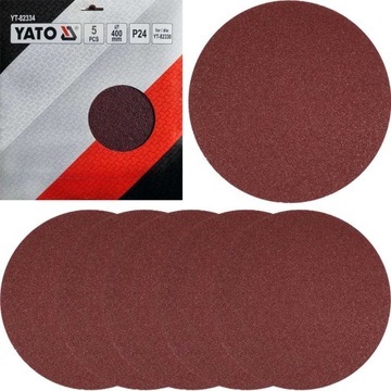 PAPIER ŚCIERNY RZEP 400MM DO ZACIERACZKI 5szt P24