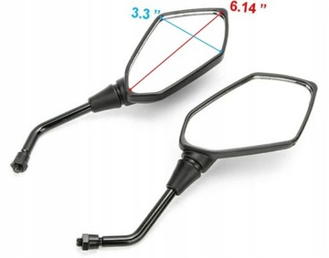 ПАНОРАМНЫЕ ЗЕРКАЛА M10 R/R ДЛЯ СКУТЕРА, МОТОЦИКЛА, квадроцикла, велосипеда