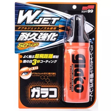 SOFT99 Glaco „W” Jet Strong - niewidzialna wyciera