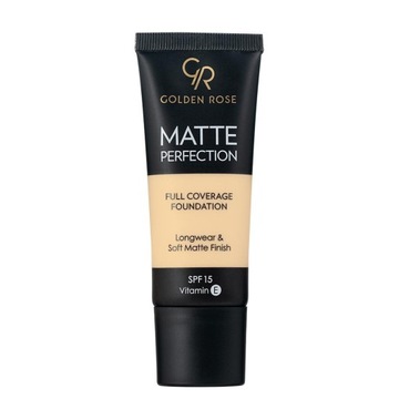GOLDEN ROSE PODKŁAD DO TWARZY MATTE PERFECTION W1