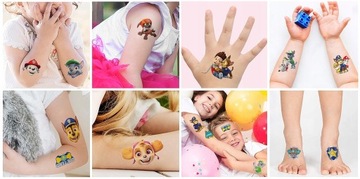 ЛУЧШИЕ МОЮЩИЕСЯ ТАТУ ДЛЯ ДЕТЕЙ КАЧЕСТВЕННЫЕ УЗОРЫ PAW PATROL
