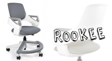 Уникальное вращающееся кресло Rookee Slategrey