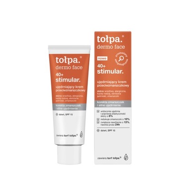 Krem do twarzy przeciwzmarszczkowy ujędrniający TOŁPA 40+ stimular 40ml