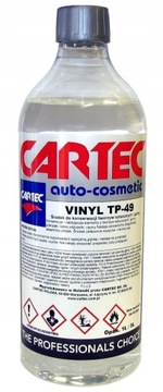 CARTEC VINYL TP-49 1 L NABŁYSZCZACZ GUMY PLASTIKU DRESSING DO OPON WYDAJNY