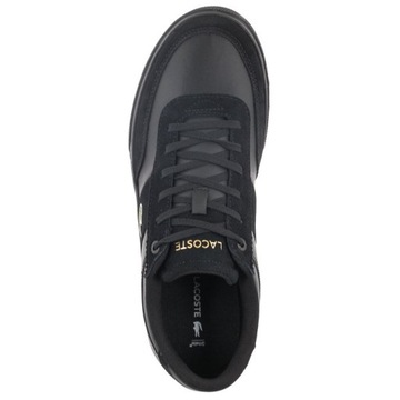 Buty Męskie Sneakersy Lacoste Court-Master Czarne