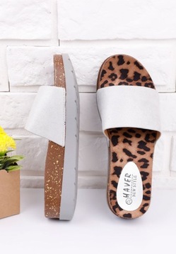 Klapki srebrne 2 Imamu Srebny 40