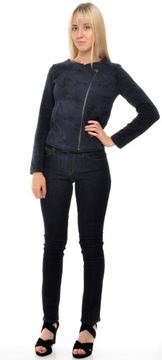 LEE bluza NAVY zip moro BOMBER _ M