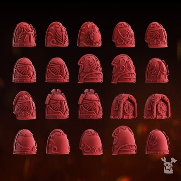Celestial Blades Shoulder Pads Set x20 DakkaDakkaS