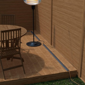 Крышка кабеля D-Line Floor, предварительно установлена