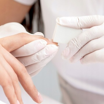 ABA GROUP 25x пилочка для ногтей BOAT FAT 100 180