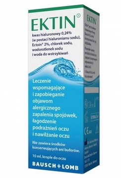 Ektin krople do oczu 10 ml Alergia