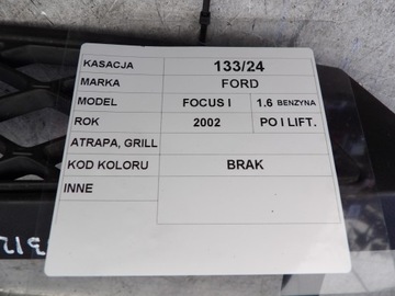FORD FOCUS I MŘÍŽKA MASKA 1,6B