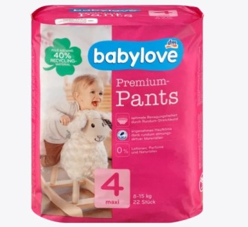 Трусики-підгузки Babylove MAXI Розмір 4 22 шт.
