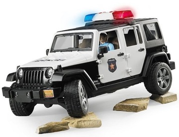 BRUDER 02526 Полицейский Jeep Wrangler +Рисунок +Модуль
