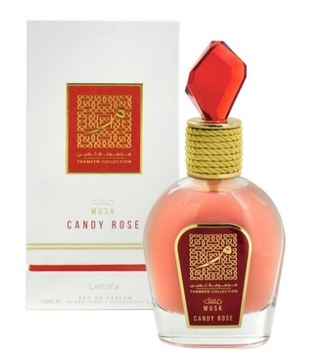 LATTAFA THAMEEN COLLECTION MUSK CANDY ROSE 100ML WODA PERFUMOWANA PERFUMY
