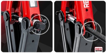 PODNOŚNIK SAMOCHODOWY TRAPEZOWY 2,5T LEWAREK DO WYMIANY KÓŁ WARSZTATOWY