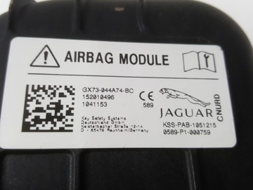 JAGUAR XE X760 F-PACE ULOŽENÍ VZDUCHOVÁ SPOLUJEZDCE ORIGINÁLNÍ 16R.