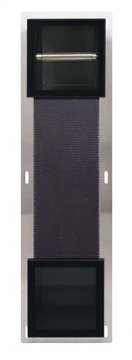 UCHWYT NA PAPIER ZAPAS PODTYNKOWY WNĘKOWY CZARNY paper-2