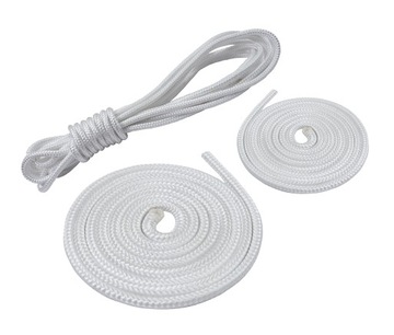 LINA POLIPROPYLENOWA BIAŁA Linka Pleciona Mocna 6mm 30M