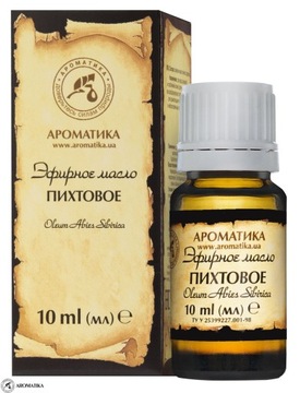 Olejek Pichtowy (Jodłowy), Aromatika, 10 ml