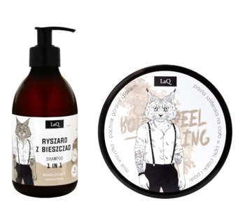 LAQ RYSZARD ZESTAW SZAMPON 300ml + PEELING 200ml