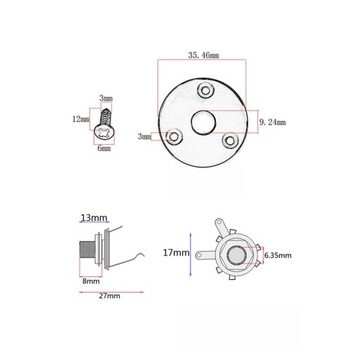 ВЫХОДНОЕ РАЗЪЕМ ЭЛЕКТРИЧЕСКАЯ ГИТАРА+ГИТАРА