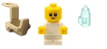 Lego figurka dziecko bobas niemowlak njo446 1szt N