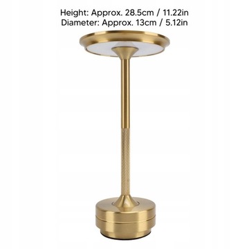 БЕСПРОВОДНАЯ НАСТОЛЬНАЯ СВЕТОДИОДНАЯ ЛАМПА С РЕГУЛИРОВКОЙ USB