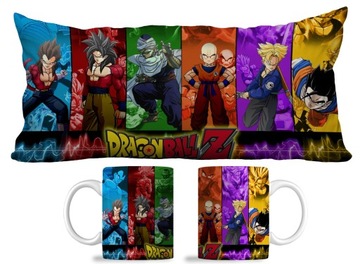 ZESTAW KUBEK + PODUSZKA DRAGON BALL + IMIĘ N15