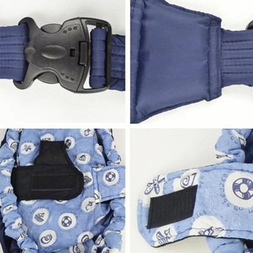 Рюкзак-кенгуру из чистой хлопчатобумажной ткани, дышащий многофункциональный детский слинг, Ca