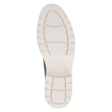 Caprice półbuty buty beżowe ze skóry naturalnej mokasyny Seda[Rozmiar: 40]