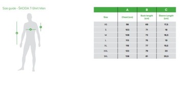 ФУТБОЛКА SKODA MOTORSPORT RS RALLY, ЗЕЛЕНАЯ - M