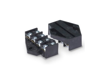 Płytka odgałęźna listwa zaciskowa 4 tory 10 mm2