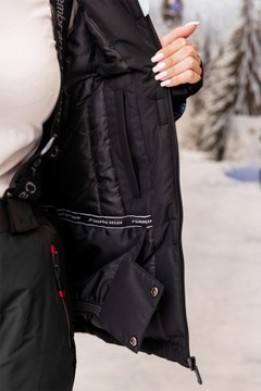 КУРТКА MERRY LETTERS ЗИМНЯЯ ЛЫЖНАЯ ДЛЯ ЛЫЖНОЙ СКЛОНА ЖЕНСКАЯ ТЕПЛАЯ XL