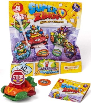 Super Zings SuperZings Zing Seria 4 Blaster Jet Zestaw Figurka W Saszetce